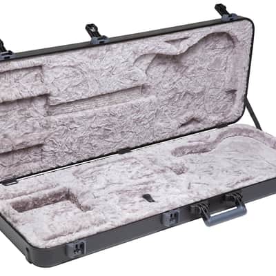 Fender Deluxe Molded ABS Jaguar/Jazzmaster Guitar Case Black image 2
