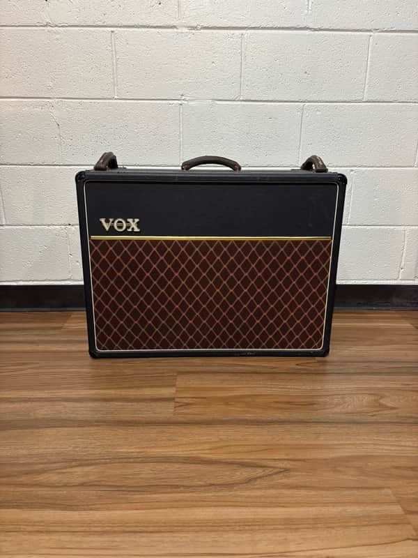 Vox AC30/6 TB 3-Channel 30-Watt 2x12" Guitar Combo 1994 - 2004 - Black image 1