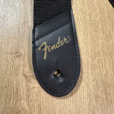 Fender Vintage Nylon Black Adjustable Guitar Strap Official Product 1980s 1990s image 2