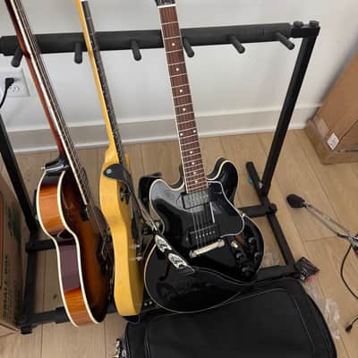 Gibson Custom Shop CS-336 Mahogany P-90 2017 TV Black image 11