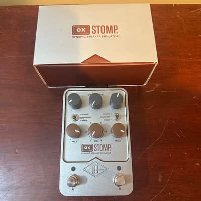 Universal Audio OX Stomp Dynamic Speaker Emulator 2023 - Present - Silver image 2