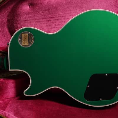 Gibson Custom Shop Order Custom Collection Les Paul Custom Planet Green Metallic-2016 image 14
