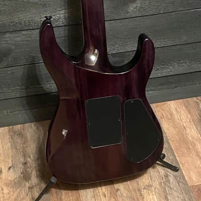 Jackson X Series Soloist SLX LH Left-handed Trans Black Electric Guitar image 4