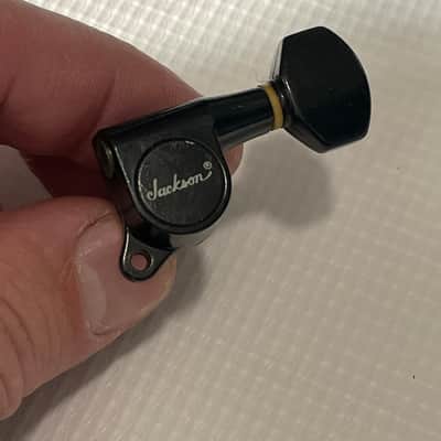 1980's Japan Charvel Jackson Deluxe Series R Logo Tuners Tuning Pegs 6 In Line image 6