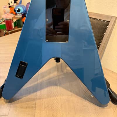 Gibson Custom Shop Richie Faulkner Signature Flying V Custom 2023 - 2024 - Pelham Blue image 11