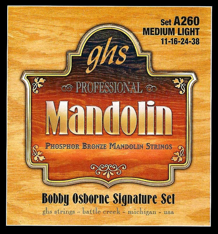 GHS Phosphor Bronze Bobby Osborne Mandolin Strings 11-38 image 1