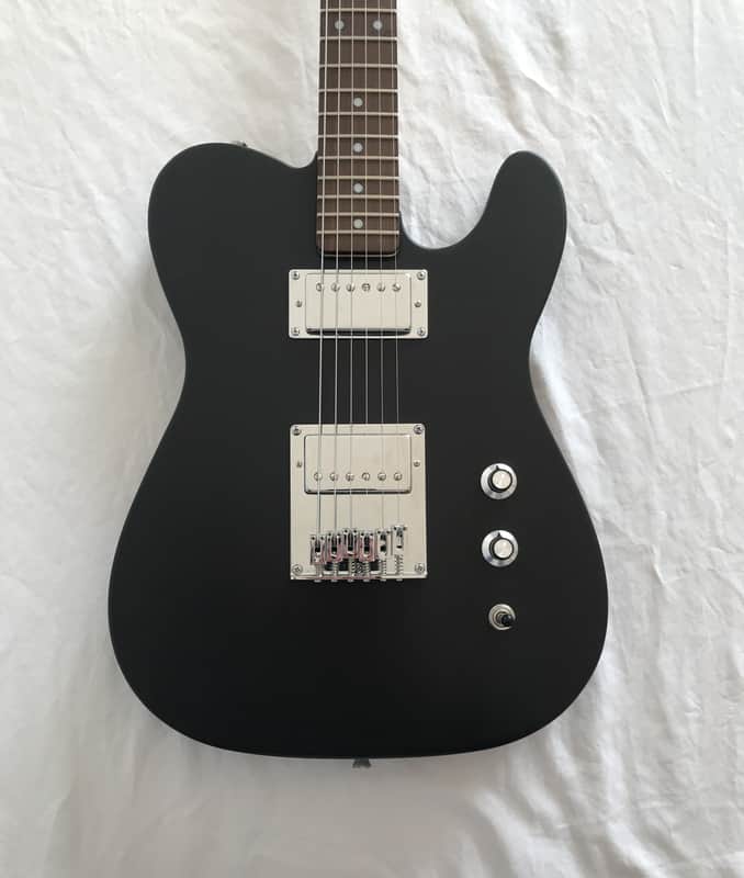 Electric Guitar - Solid Satin Black - T-Style - Encounter 005 image 1