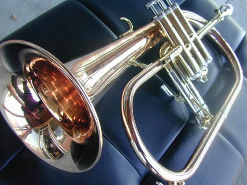 Berkeleywind Bb Rose Brass Flugelhorn ( Vertical Valves ) image 1