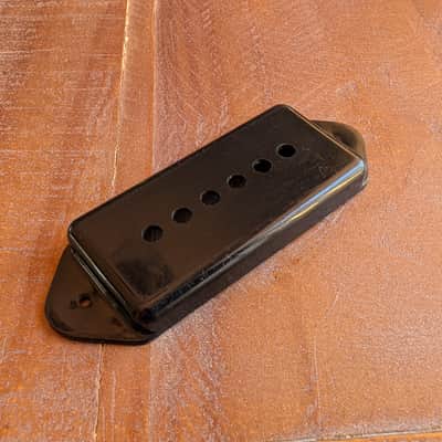 Gibson P90 Dog Ear Pickup Cover Vintage 1950s 60s Black Great Condition! image 1