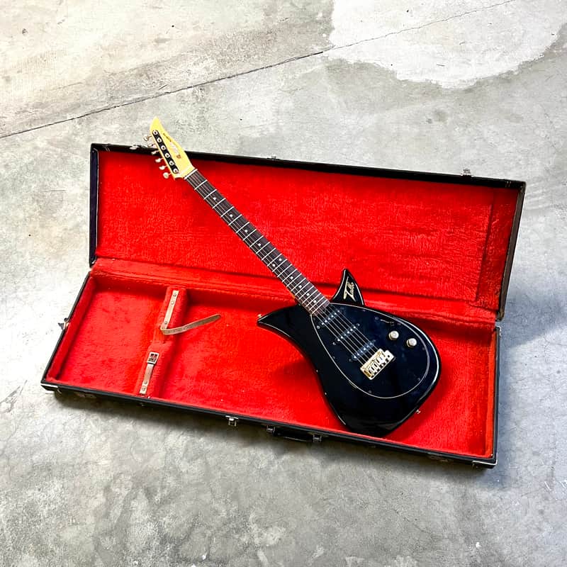 Tokai Talbo Blazing Fire 1980’s Aluminum Black beauty original vintage MIJ Japan image 1