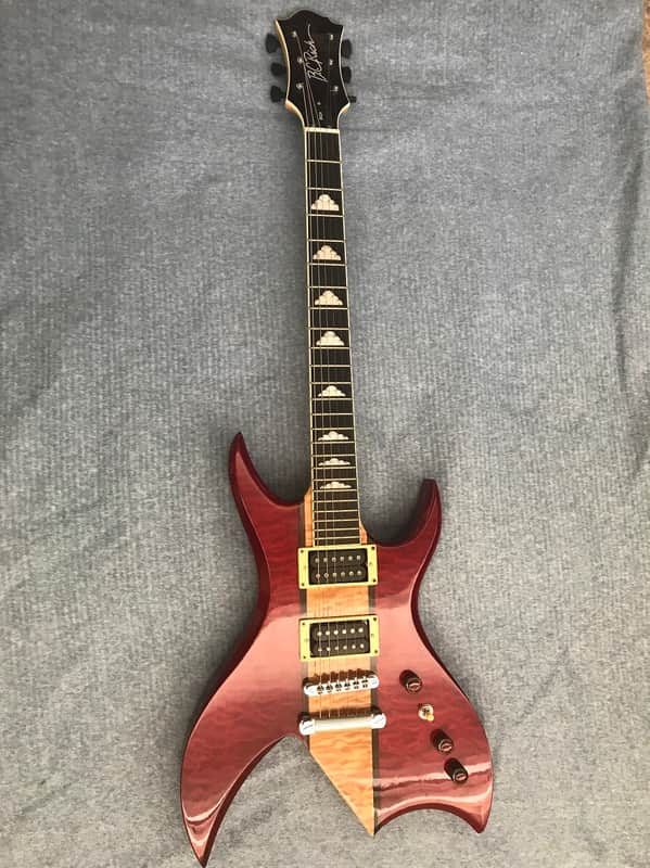 BC Rich Bich Neck-thru, mid-2000s, Gloss/Red image 1