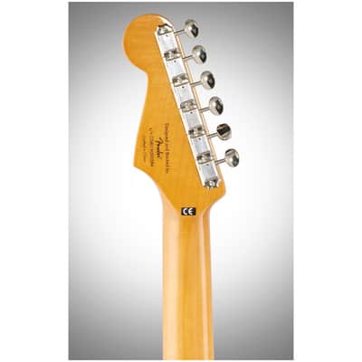 Squier Classic Vibe '60s Stratocaster Electric Guitar, with Laurel Fingerboard, Lake Placid Blue image 8