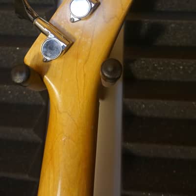 Epiphone by Gibson Vintage Accu-Bass Lefty Black Electric Bass image 7