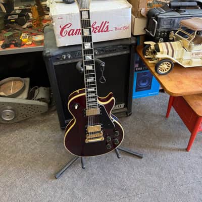 Gibson Les Paul custom 1979 - Wine red image 1