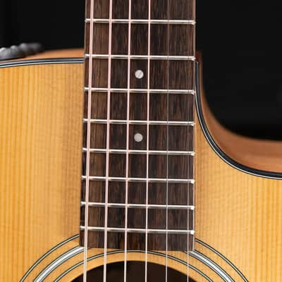 Taylor 110ce Dreadnought Acoustic/Electric Guitar - Solid Torrefield Spruce with Gig Bag image 10