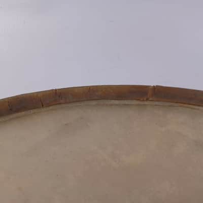Gretsch 14" Resonant Slunk Calf Skin Snare Drum Tom/Parade/Concert Head 40s US image 7