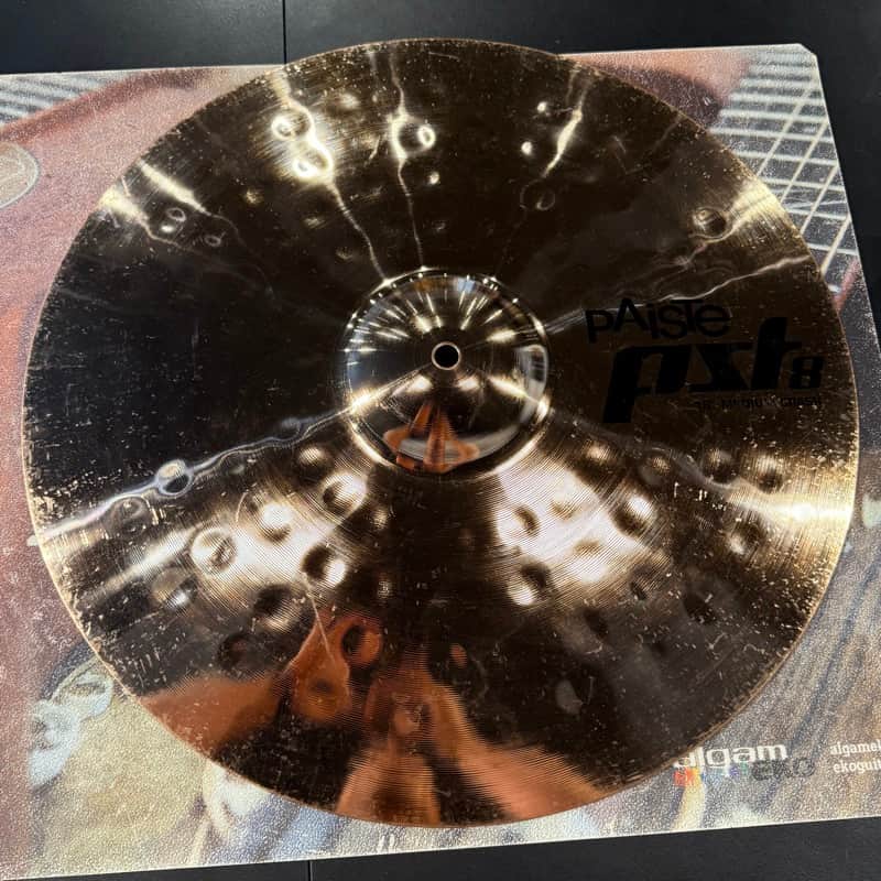 Paiste 18" PST 8 Reflector Medium Crash Cymbal 2012 - Present - Brilliant image 1