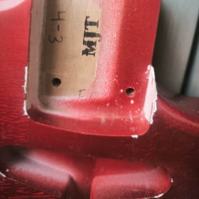 MJT Strat Body Candy Apple Red ¡NEW! image 4