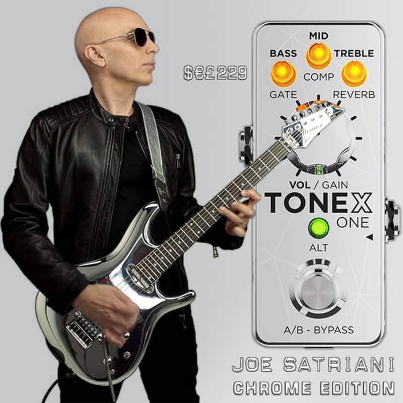IK Multimedia TONEX ONE Joe Satriani Limited Edition, a chance to play Joe's exact amps in a small, compact pedal. image 1