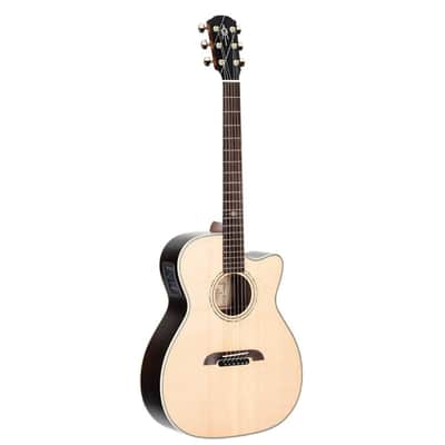 Alvarez Yairi WY1 Stage Folk Acoustic Electric Guitar - Natural image 3