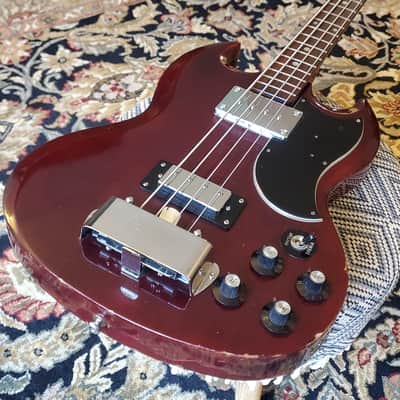 Greco EB Bass Guitar || Gibson EB SG lawsuit copy || EB350 image 4