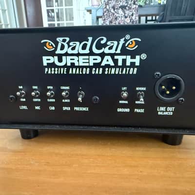 Bad Cat Purepath Passive Analog Cab Simulator 2026 - Present - Black image 4