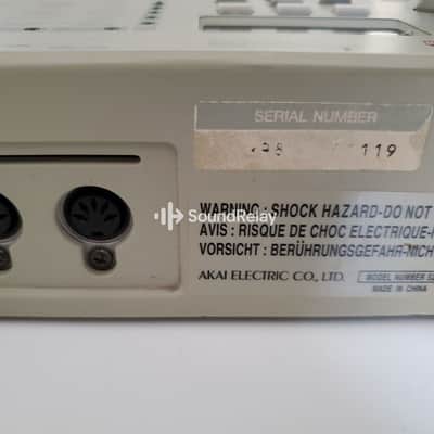 Akai S20 - Vintage Phrase Sampler - 5MB RAM Upgrade - Manual Included - Tested image 8