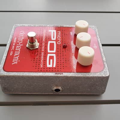 Electro-Harmonix Micro POG Pedal 2013 - Red Silver imagen 3