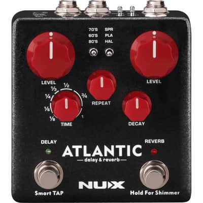 Nux ATLANTIC Pédale de delay et réverb 3 modes image 2