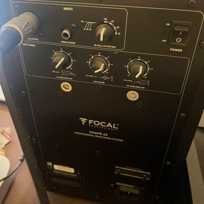 Focal Shape 65 6.5" Powered Studio Monitors (Pair) 2010s - Wood image 4