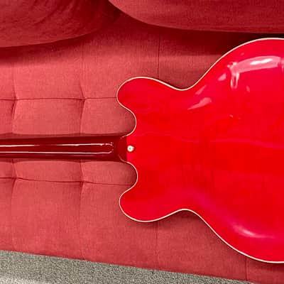 Gibson ESDT-335 Dot Reissue Semi-Hollow Body 2002 - Cherry w/ Case image 18