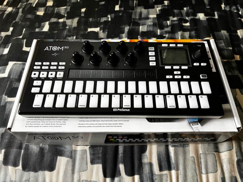PreSonus Atom SQ MIDI Keyboard Controller 2020 - Black image 1