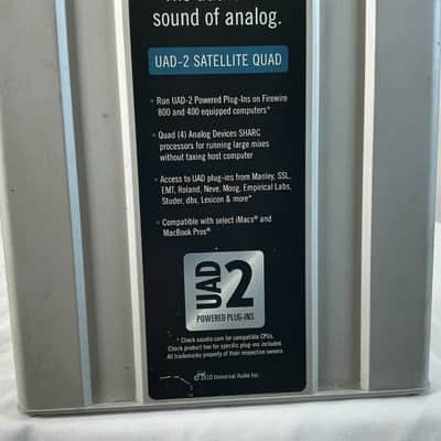 Universal Audio UAD-2 Satellite QUAD Core Firewire DSP Accelerator - Silver image 7