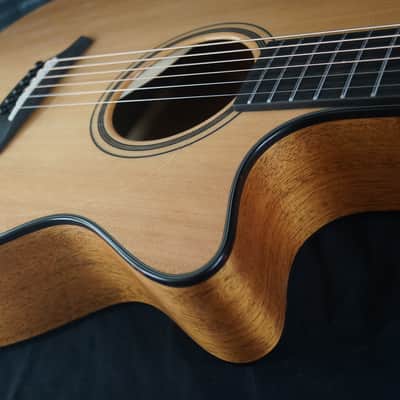 Brand New Furch  Blue Plus Series OMc-CM OM Cutaway Cedar / Mahogany w / Hiscox Hard Case image 8