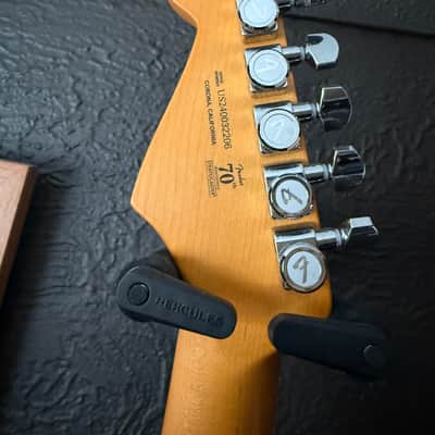 Fender American Ultra II Stratocaster with Maple Fretboard 2024 - Present - Solar Flare image 3
