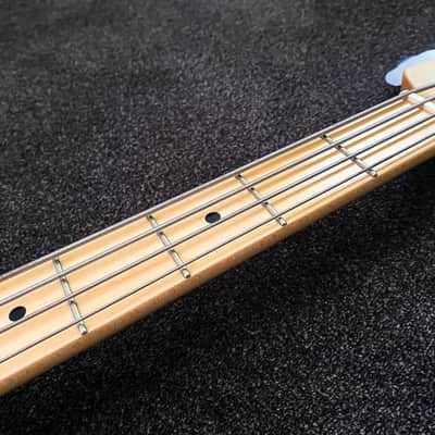 ESP Amaze-ALR 3-Tone Sunburst Jazz Bass - Sado Custom Shop - EXCELLENT condition + ESP gig bag image 9
