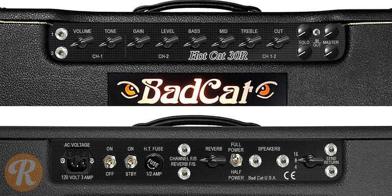 Bad Cat Hot Cat 30R Hand Wired Legacy Series 30-Watt 1x12" Guitar Combo image 3