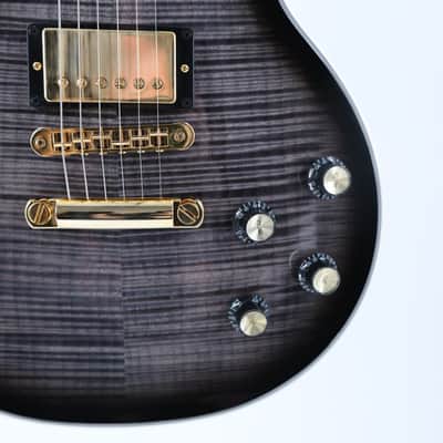 Gibson Les Paul Supreme w/ Hardshell Case - Transparent Ebony Burst image 4