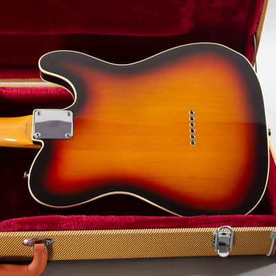 2002 Fender Japan CIJ Left-Handed TL62B-TX ’62 Telecaster Custom Sunburst Texas Specials image 6