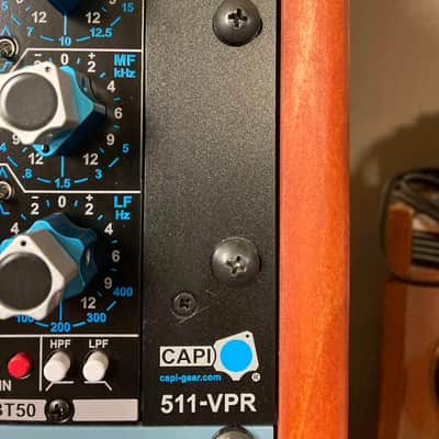 CAPI 511-VPR Filtered XLR 11-Slot 500 Series Rack Chassis with Switch Mode Power Supply image 3
