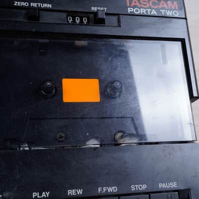 TASCAM Porta Two Ministudio 4-Track Cassette Recorder 1980s - Gray - Transport Issues image 8