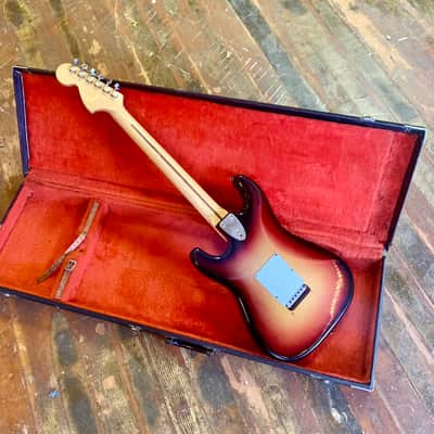 Fernandes Burny Custom strat c 1975 Sunburst original vintage mij japan matsumoku image 13