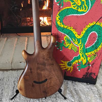 William Jeffrey Jones “The Dragonwing” – 2010 – Sculptured Walnut – One-of-a-Kind Hand Carved Art Guitar image 7