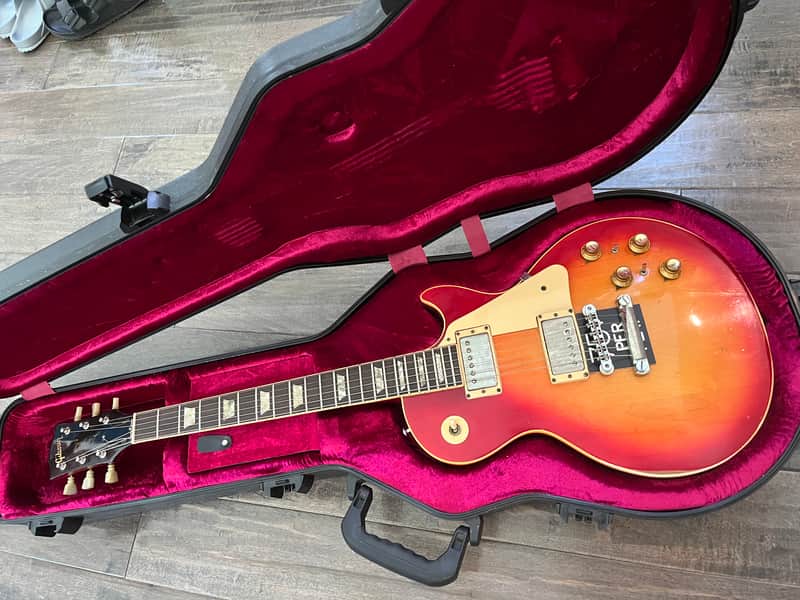 Gibson Les Paul Standard 1974-1975 Heritage Cherry Sunburst guitar not deluxe PAF USA image 1
