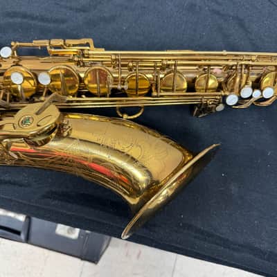 Vintage Selmer Paris Mark VI Tenor Sax Saxophone with Original Case and Mouthpiece Original Lacquer Just Re-Padded 1958 image 6