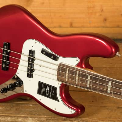 Fender Vintera III Early '70s Jazz Bass - Rosewood - Candy Apple Red image 5