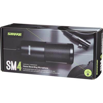 SHURE SM4-K SM4 avec pince articulée et housse image 4