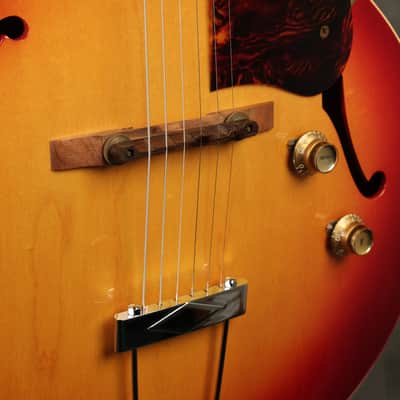 1966 Gibson ES-125TC Cherry Sunburst w/ original hardshell case + HANG TAG!!! image 5