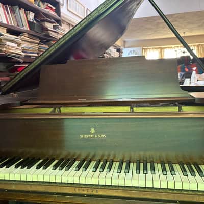 “Golden Age” 1918 Steinway & Sons M - Satin Mahogany (aged, patina) image 4