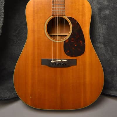 1966 Martin D-18 Dreadnought Acoustic Guitar Natural w/HSC image 1